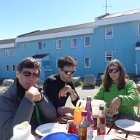 Il fait beau, il fait chaud, premier déjeuner dehors !