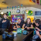 France-Islande dans un bar de Ilulissat... surréaliste !