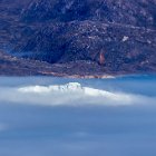 Les icebergs dans la brume, magique...