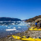 La glace s'est un peu accumulée devant mais ça va passer
