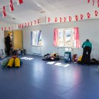 On s'installe à la maison communale puis on repart... elle n'est pas libre !