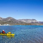 Pause réparation... qui ne va pas tenir (bout du safran de nouveau cassé) au passage seize