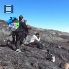 Vers la mi-journée, on voit le premier frond glaciaire