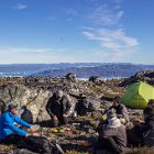 Bel endroit pour planter la tente...